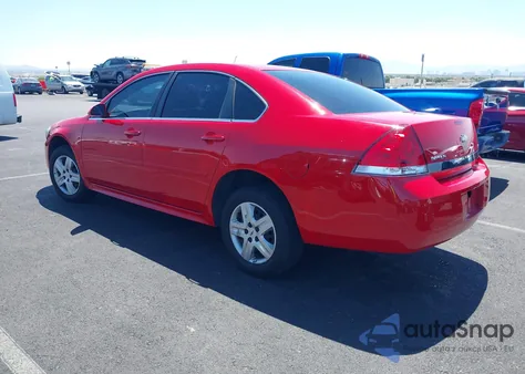 2011 Chevrolet Impala Ls из США, поврежденный, VIN 2G1WF5EK6B1186370